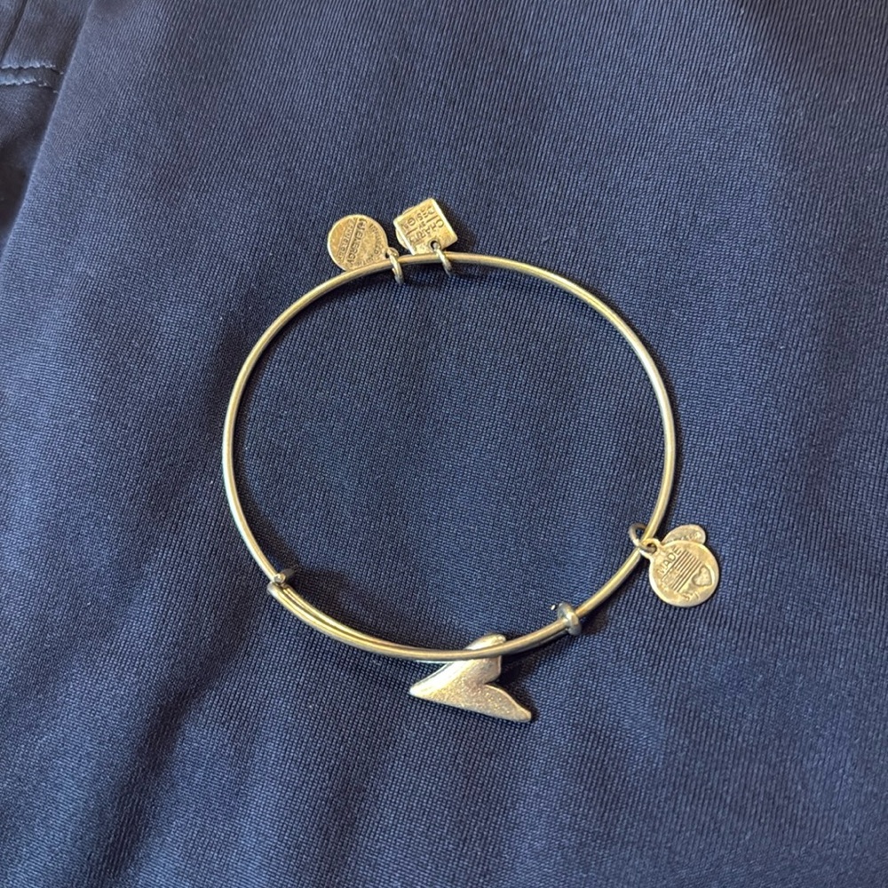 Alex and Ani Shark Fin Bracelet